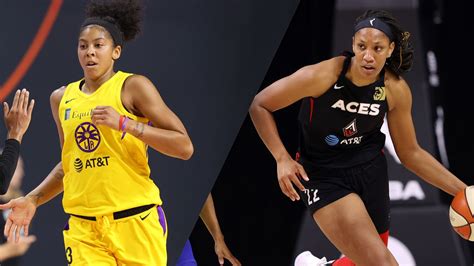 Las Vegas Aces vs Los Angeles Sparks .